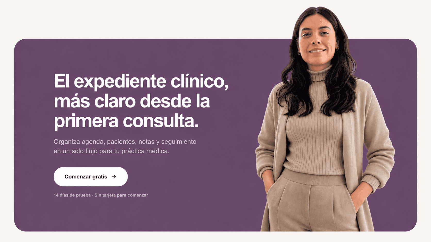 Doctora geriatra presentando Mireli para profesionales de la salud